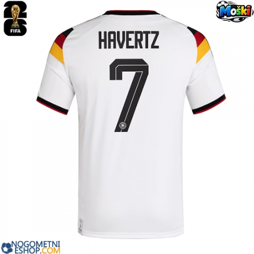 Moški Nogometni dresi Nemčija Kai Havertz #7 Domači SP 2026 Kratek Rokav